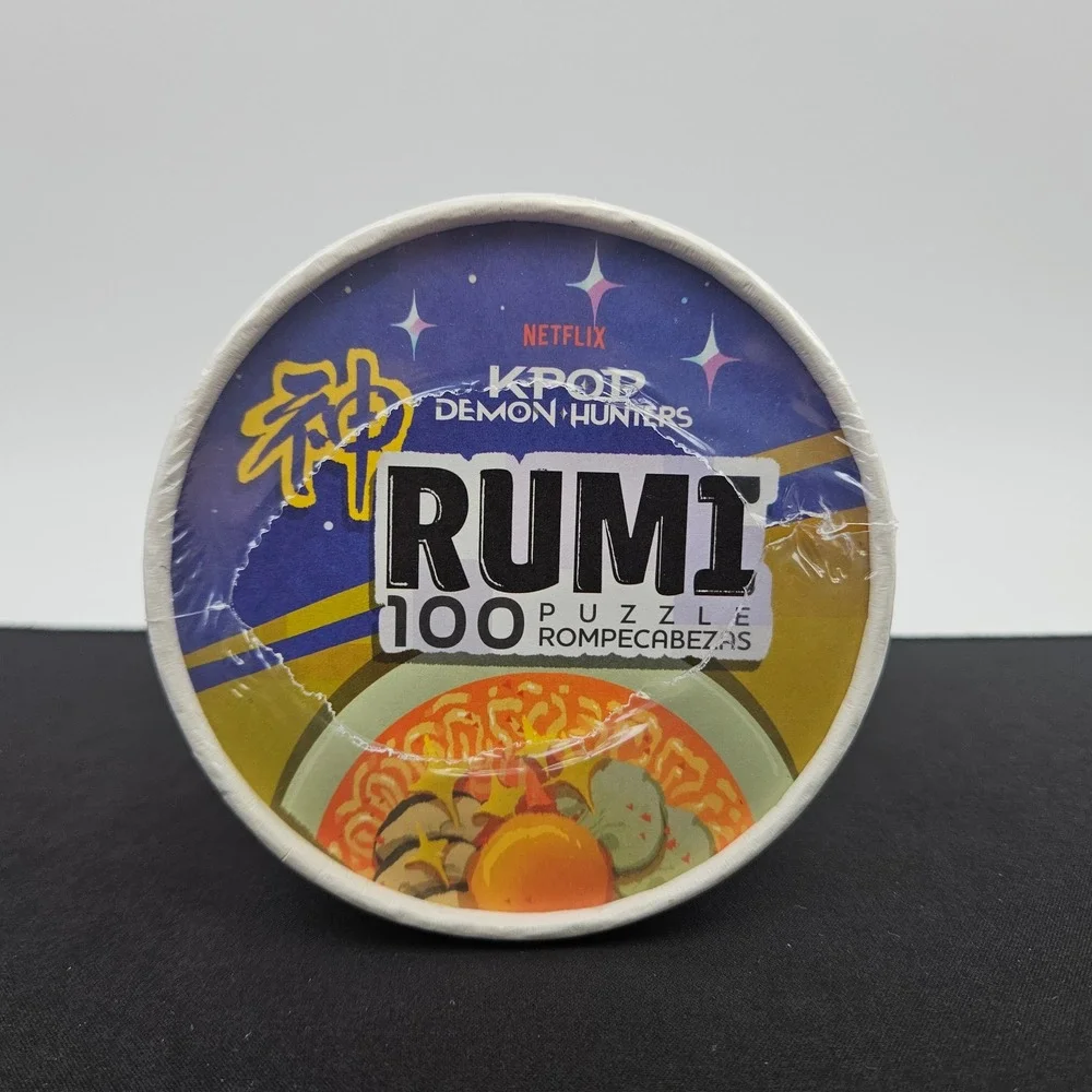 Kpop Demon Hunters Rumi 100 Piece‎ Puzzle Cup Netflix Anime Collectible